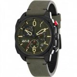 AVI-8 AV-4052-08 Hawker Hunter Chronograph Mens Watch 45mm 5ATM