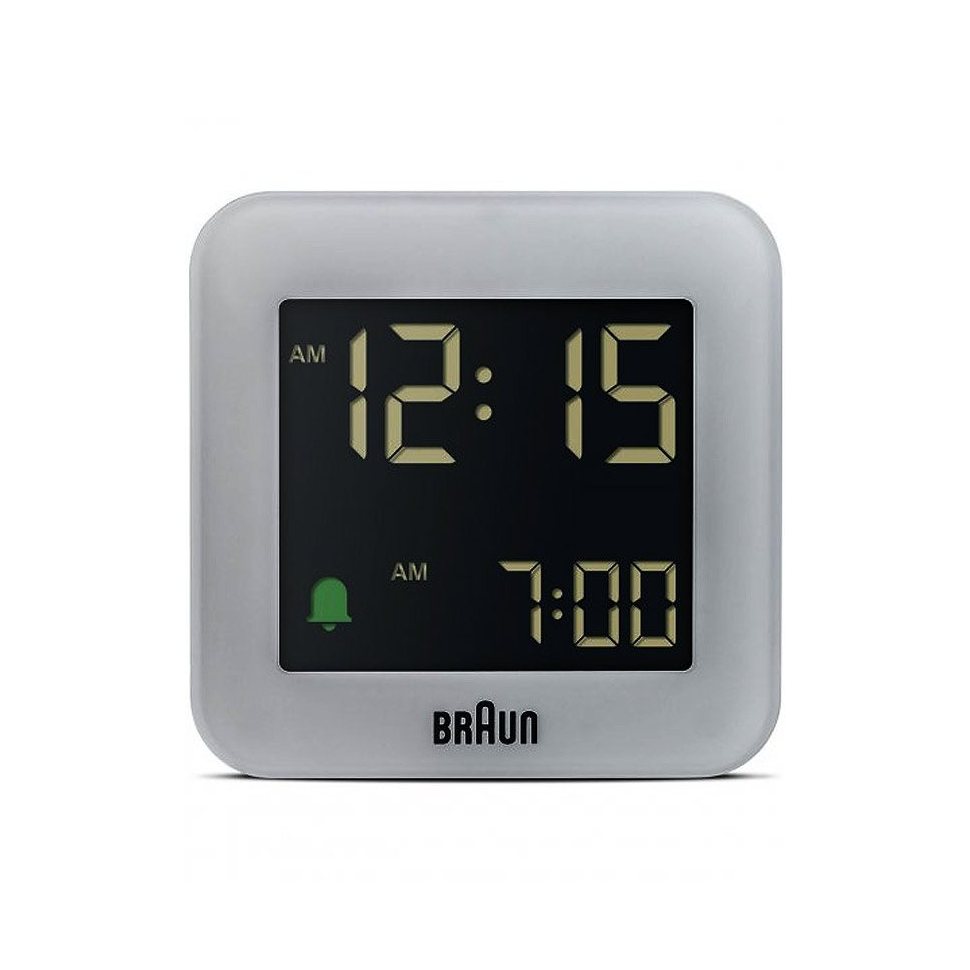 Braun BC08G digital travel alarm clock