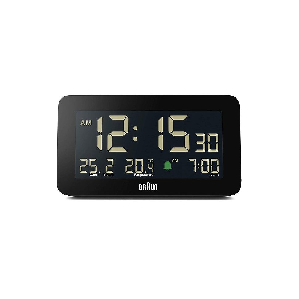 Braun BC10B digital alarm clock