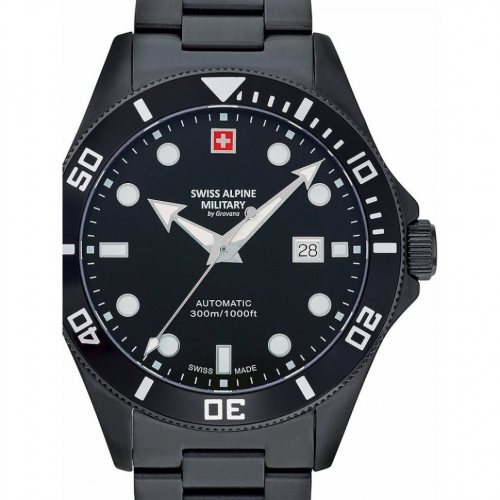 Swiss Alpine Military 7095.2177 Diver automatic 44mm 30ATM
