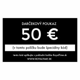 Darčekový poukaz 50 €