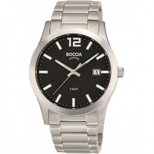 Boccia 3619-02 Men`s Watch Titanium 40mm 5ATM