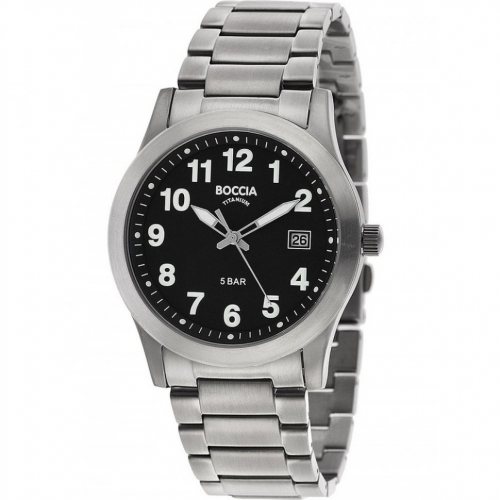 Boccia 3619-03 Men`s Watch Titanium 40mm 5ATM