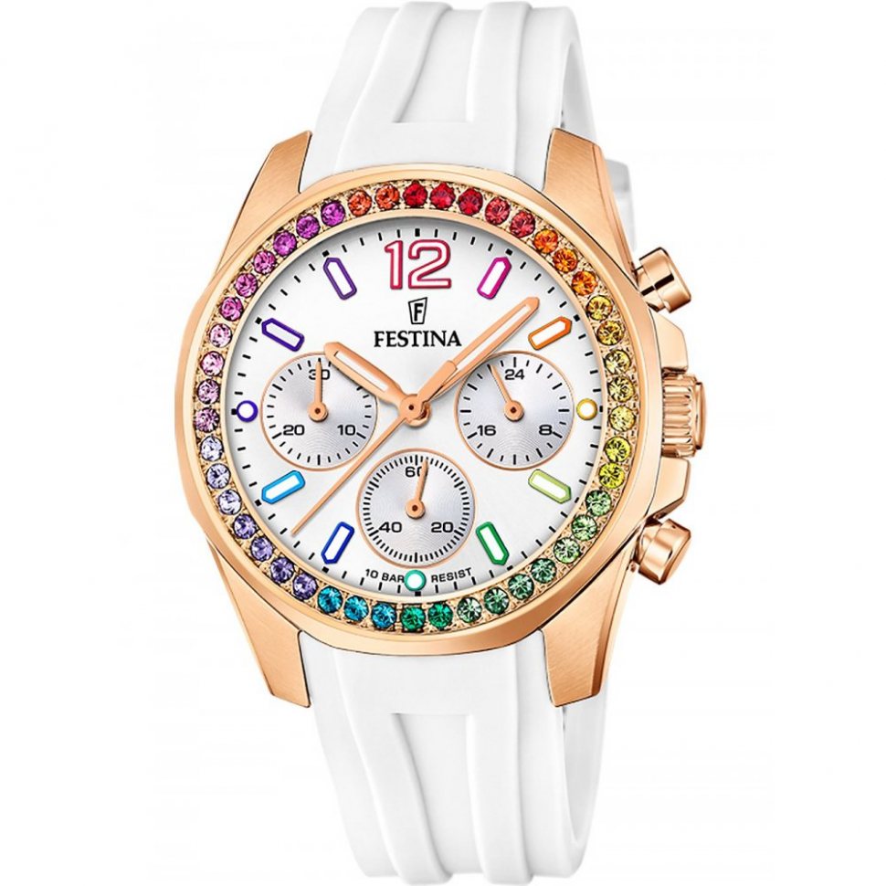 Festina F20611/2 ladies Chronograph 38 mm