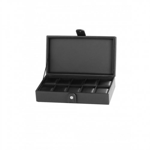 Rothenschild watch box RS-3500-10BL for 10 watches black