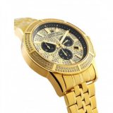 Louis XVI LXVI1037 Majeste Iced Out Chronograph mens watch 43mm 5ATM