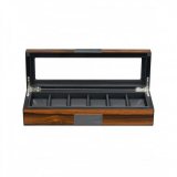 Rothenschild watch box RS-2377-6EB for 6 watches ebony