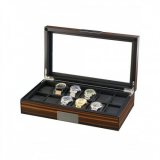 Rothenschild watch box RS-2377-12EB for 12 watches ebony