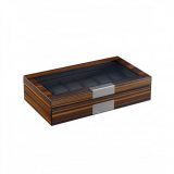 Rothenschild watch box RS-2377-12EB for 12 watches ebony