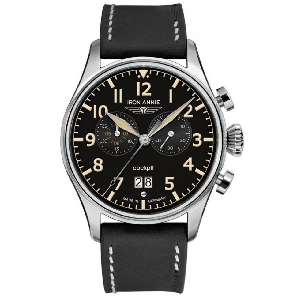 Iron Annie 5186-2 Chronograph Men's 42mm 5ATM