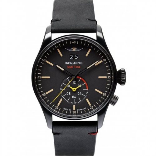 Iron Annie 5144-2 Flight Controll Quartz Dual Time 42 mm