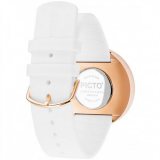PICTO 43383-0220R Ladies Watch White and Rose 40mm 5ATM