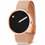 PICTO 43312-1120 Unisex Watch Black and Rose 40mm 5ATM