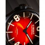 U-Boat 9501 Darkmoon Red PVD Soleil Mens Watch 40mm 5ATM