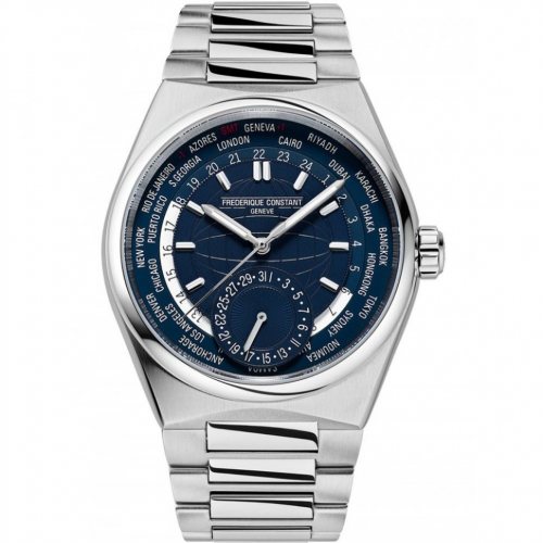 Frederique Constant FC-718N4NH6B Highlife Worldtimer Automatic 41mm 10ATM