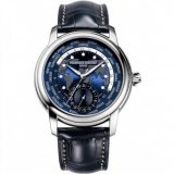 Frederique Constant FC-718NWM4H6 Classic Worldtimer Automatic Mens Watch 