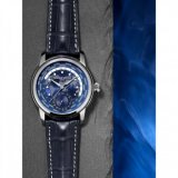 Frederique Constant FC-718NWM4H6 Classic Worldtimer Automatic Mens Watch 