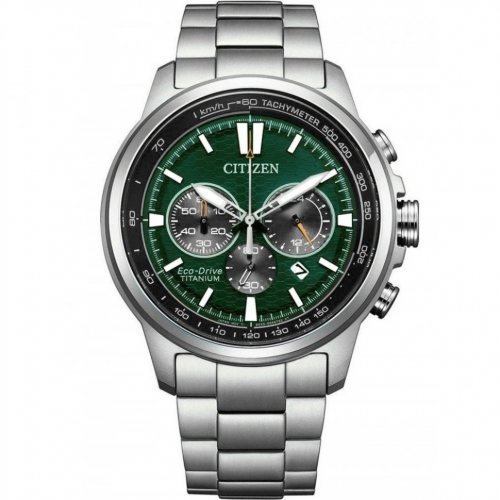 Citizen CA4570-88X Eco-Drive Titanium Chronograph Mens Watch 44mm 10ATM