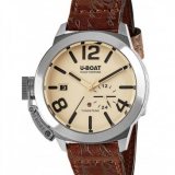 U-Boat 8892 Classico Tungsteno Beige Automatic Mens Watch 42mm 10ATM