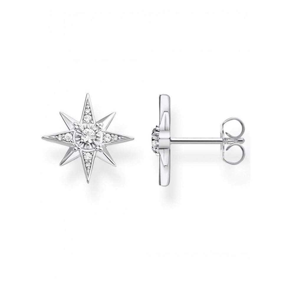 Thomas Sabo Earring Glam & Soul H2081-051-14 star silver