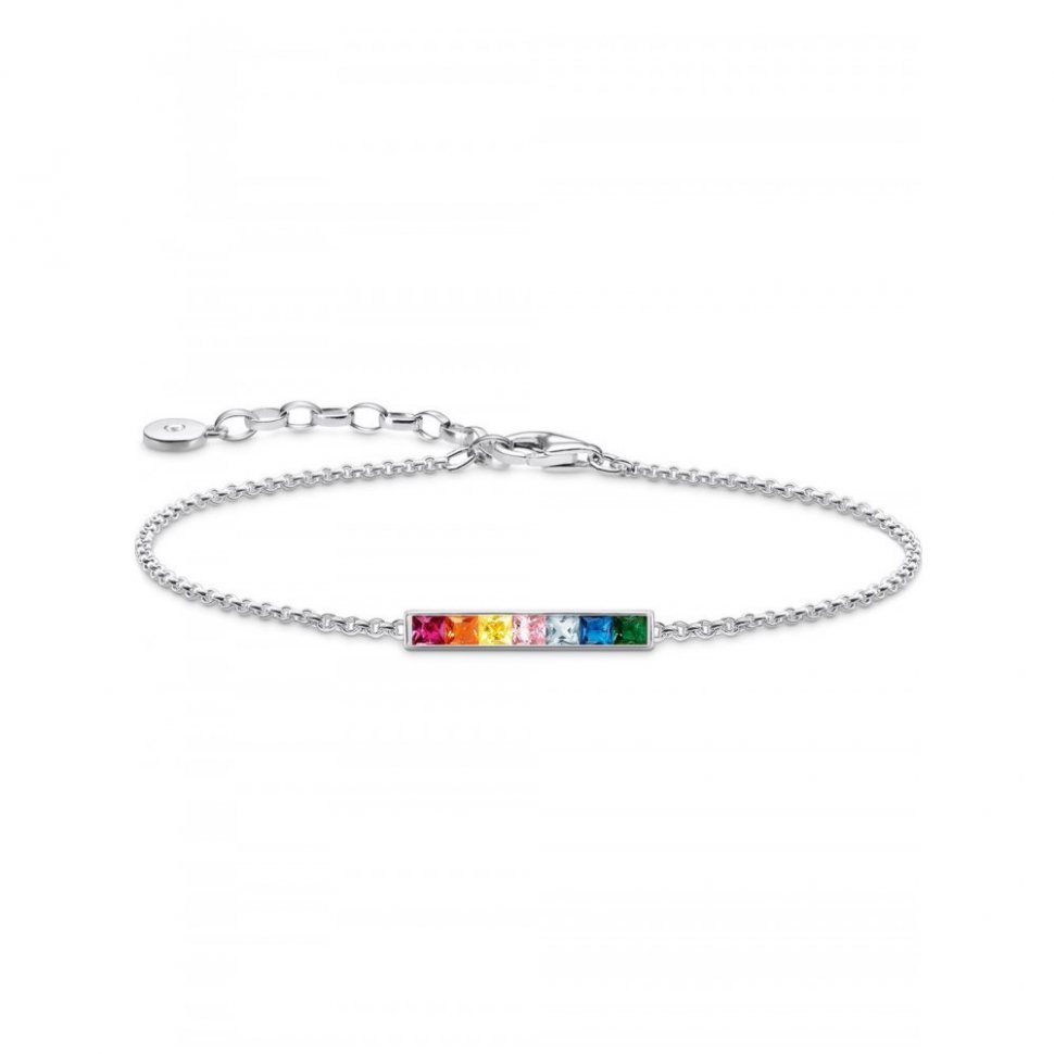 Thomas Sabo A2068-477-7 Stone Rainbow Bracelet Ladies