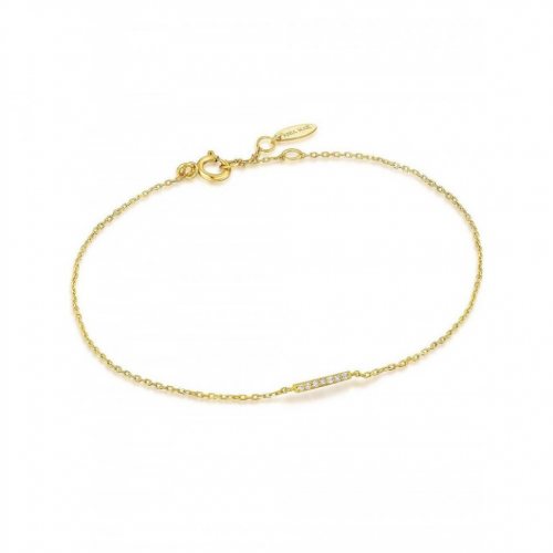 ANIA HAIE BAU004-02YG Magma Wave Bracelet Ladies Gold 14K
