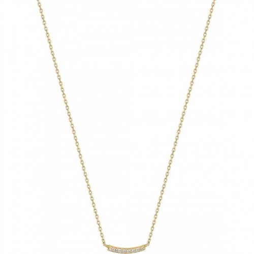ANIA HAIE NAU004-03YG Magma Curve Ladies Necklace Gold 14K, adjustable