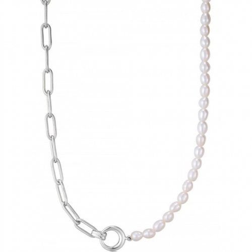 ANIA HAIE N043-01H Pearl Power Ladies Necklace, adjustable
