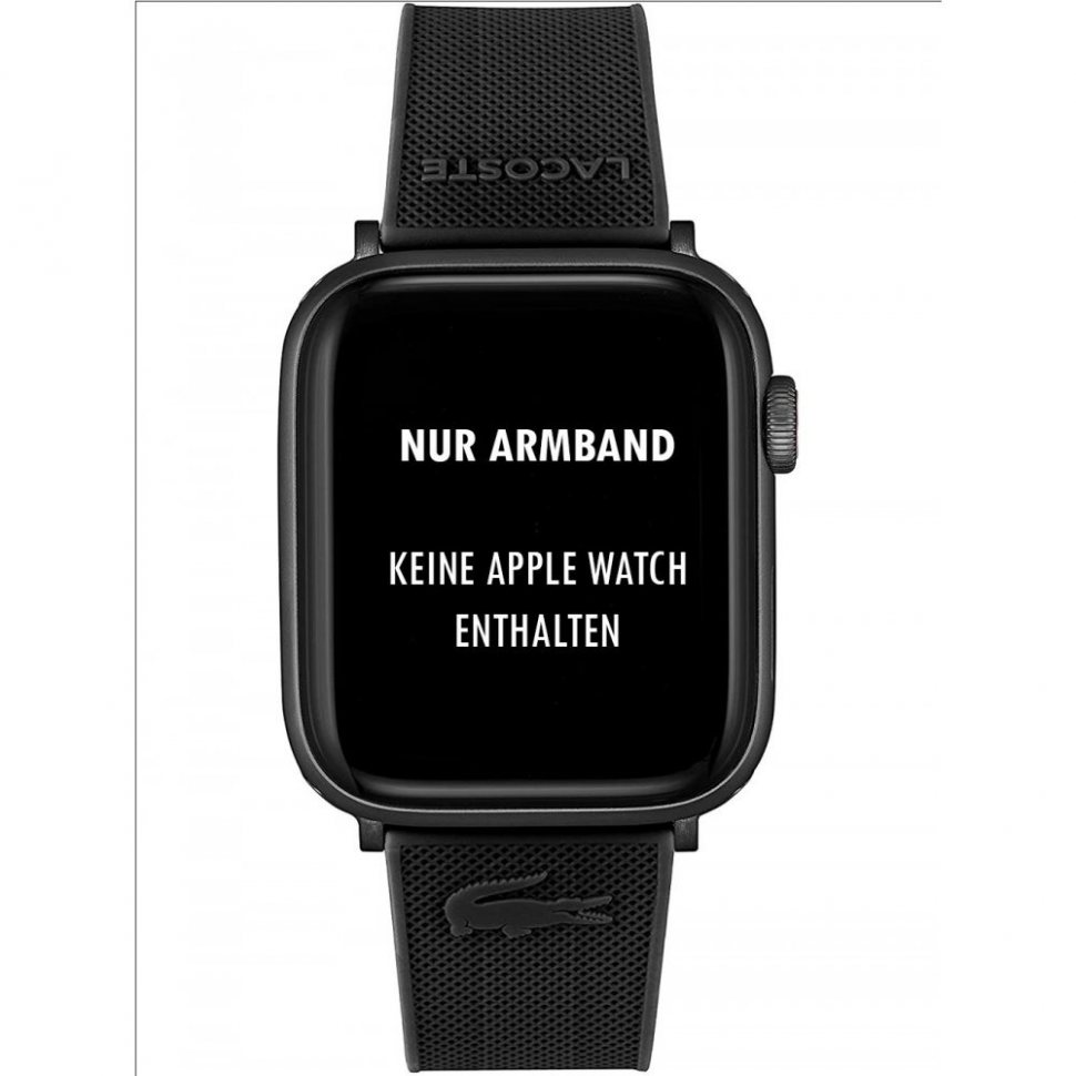 Lacoste 2050009 Strap for Apple Watch 42/44mm Black
