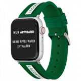 Lacoste 2050005 Strap for Apple Watch 42/44mm Green/White