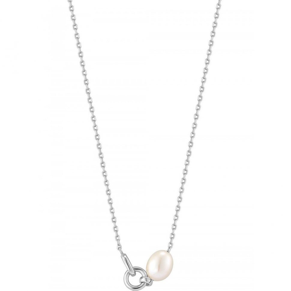 ANIA HAIE N043-02H Pearl Power Ladies Necklace, adjustable