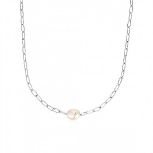 ANIA HAIE N043-05H Pearl Power Ladies Necklace, adjustable