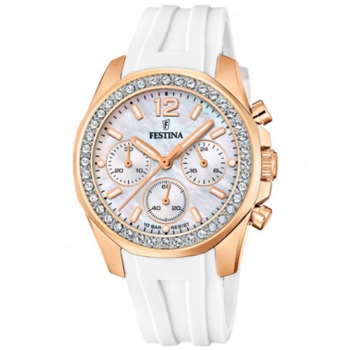 Festina F20611/1 Boyfriend Chronograph Ladies Watch 38mm 10ATM