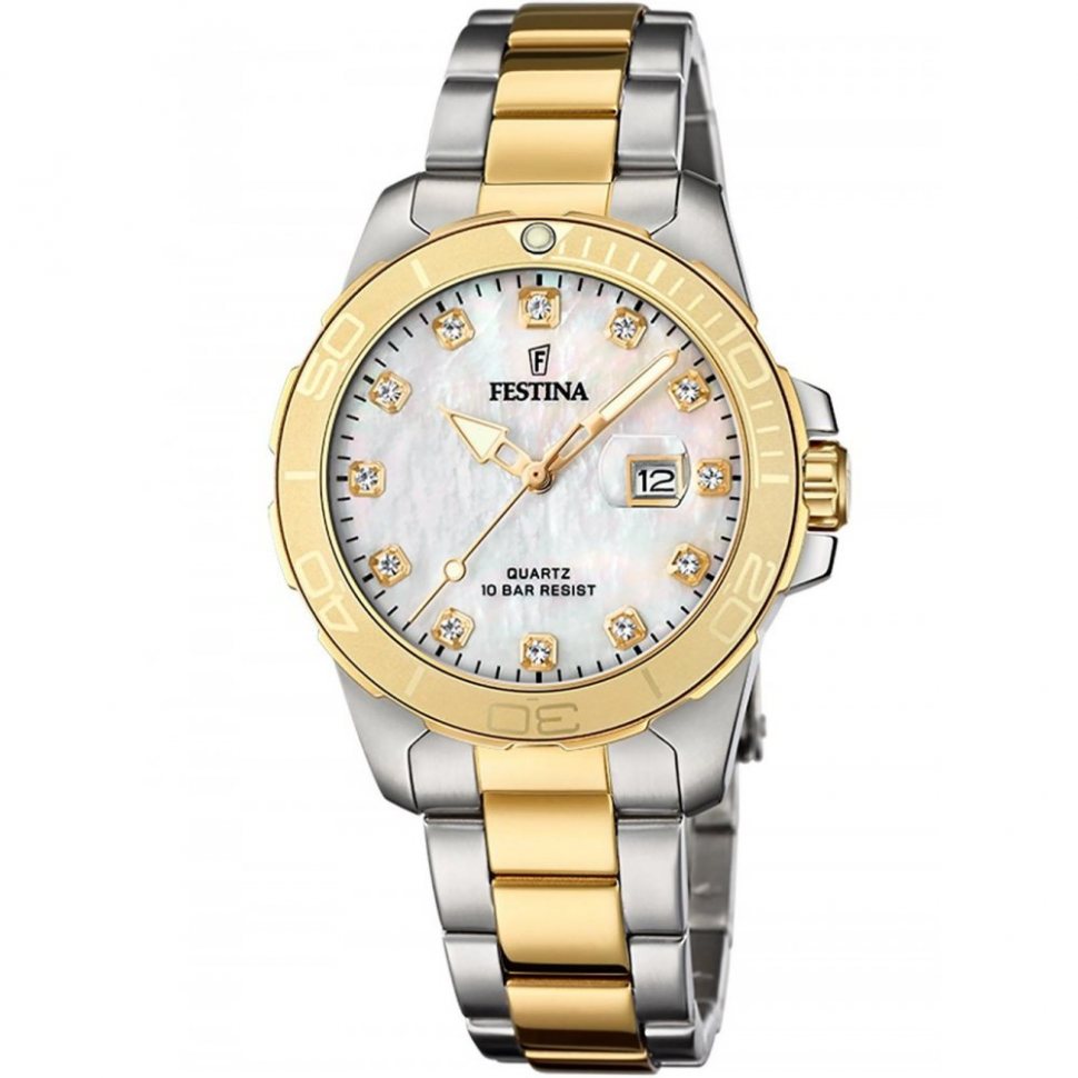 Festina F20504/2 Boyfriend Ladies Watch 34mm 10ATM