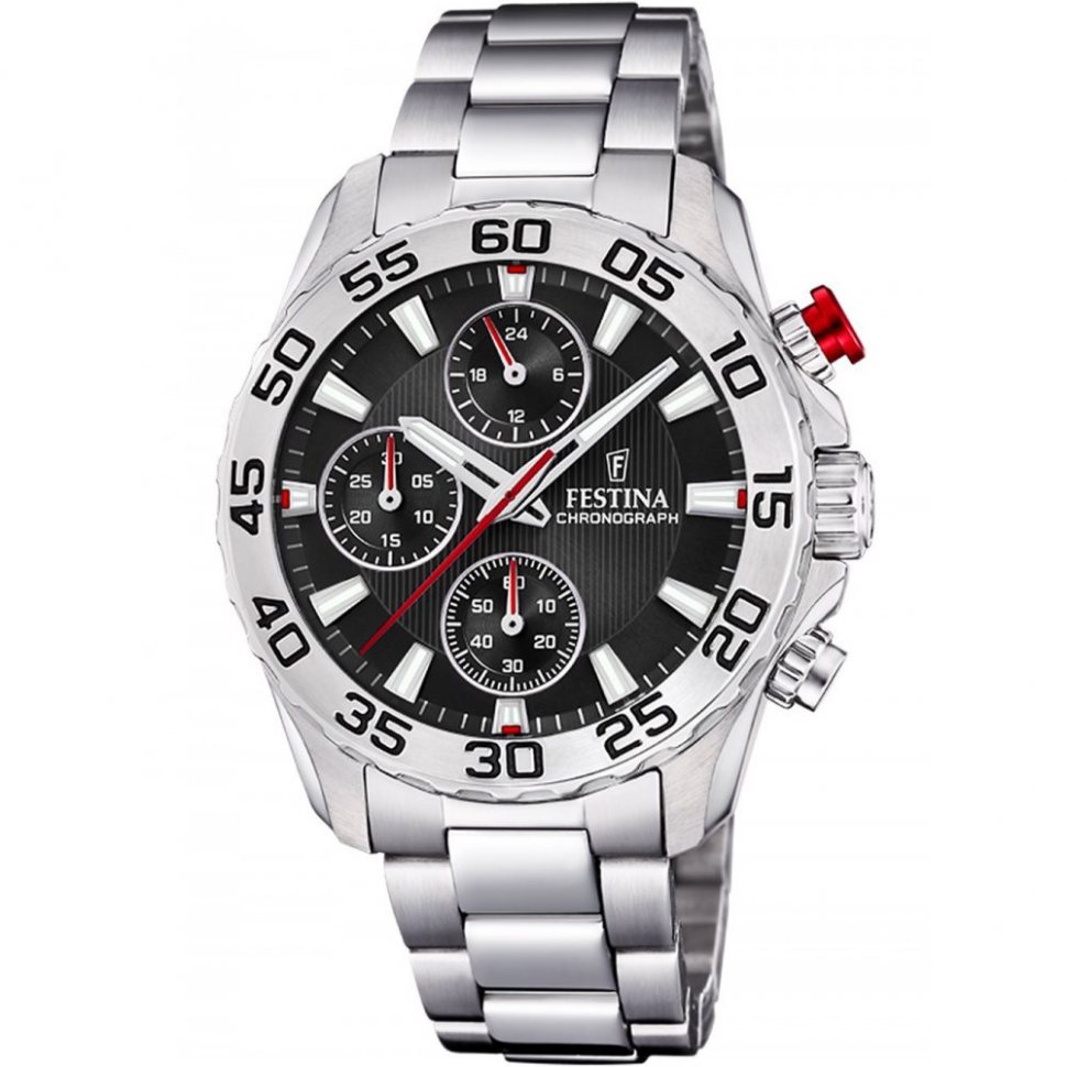 Festina F20457/3 Junior Kollektion Kids Ladies Watch Chronograph 37mm 5ATM