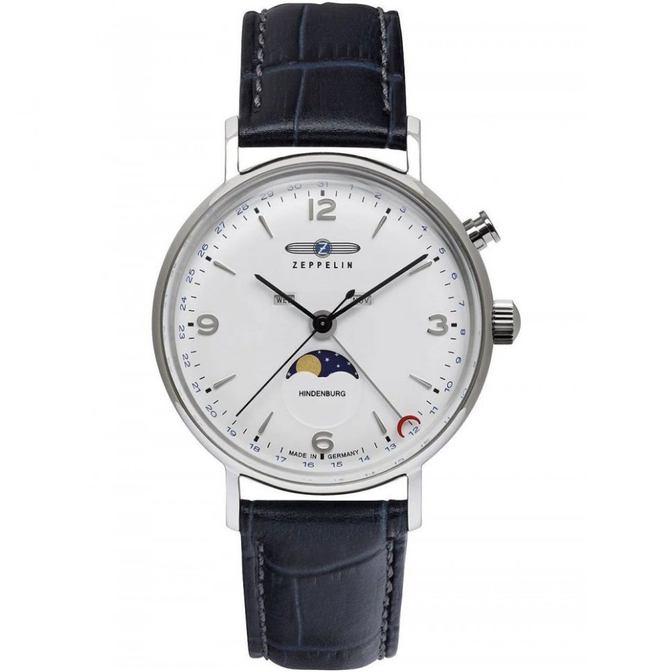 Zeppelin 8076-1 Hindenburg LZ129 Moonphase 41mm 5ATM