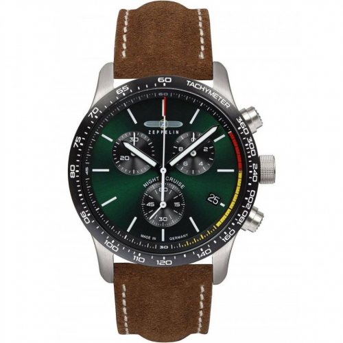 Zeppelin 7288-4 Night Cruise Chronograph 42mm 10ATM