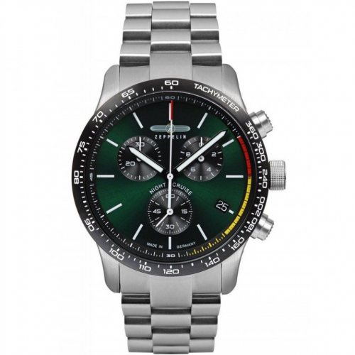 Zeppelin 7288M-4 Night Cruise Chronograph 42mm 10ATM