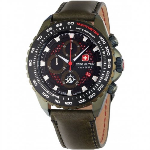 Swiss Military Hanowa SMWGC2102290 Iguana Chronograph Mens Watch 44mm 10ATM