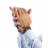 Alpina AL-530BA3C6 Heritage Carree Automatic Mens Watch 33mm 3ATM