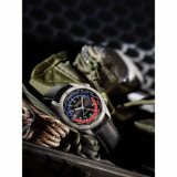 Alpina AL-255BRB4S26 Startimer Pilot Worldtimer Mens Watch 41mm 10ATM