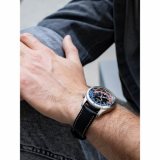 Alpina AL-255BRB4S26 Startimer Pilot Worldtimer Mens Watch 41mm 10ATM