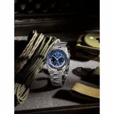 Alpina AL-255N4S26B Startimer Pilot Worldtimer Mens Watch 41mm 10ATM