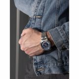 Alpina AL-255N4S26B Startimer Pilot Worldtimer Mens Watch 41mm 10ATM