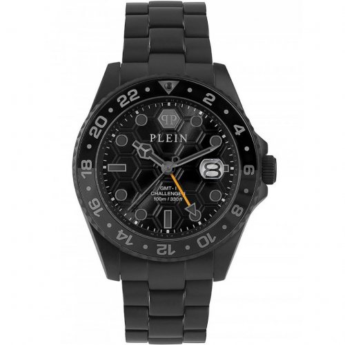 Philipp Plein PWYBA0923 Hyper port GMT Mens Watch 44mm 10ATM