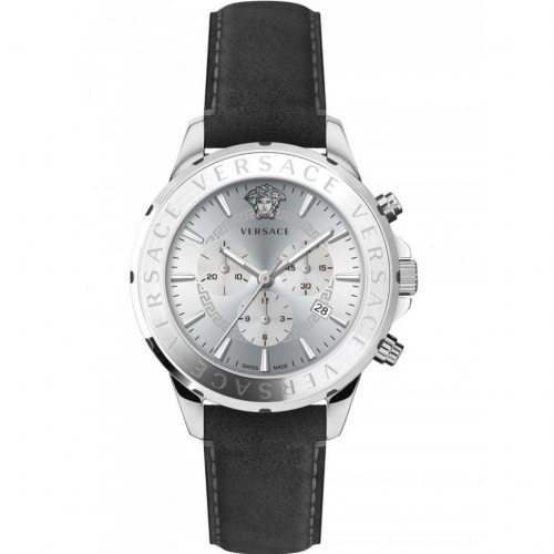 Versace VEV601223 Signature Chronograph Mens Watch 44mm 5ATM