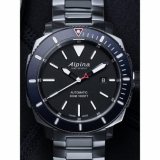Alpina AL-525LBN4V6B Seastrong Diver Automatic Mens Watch 46mm 30ATM