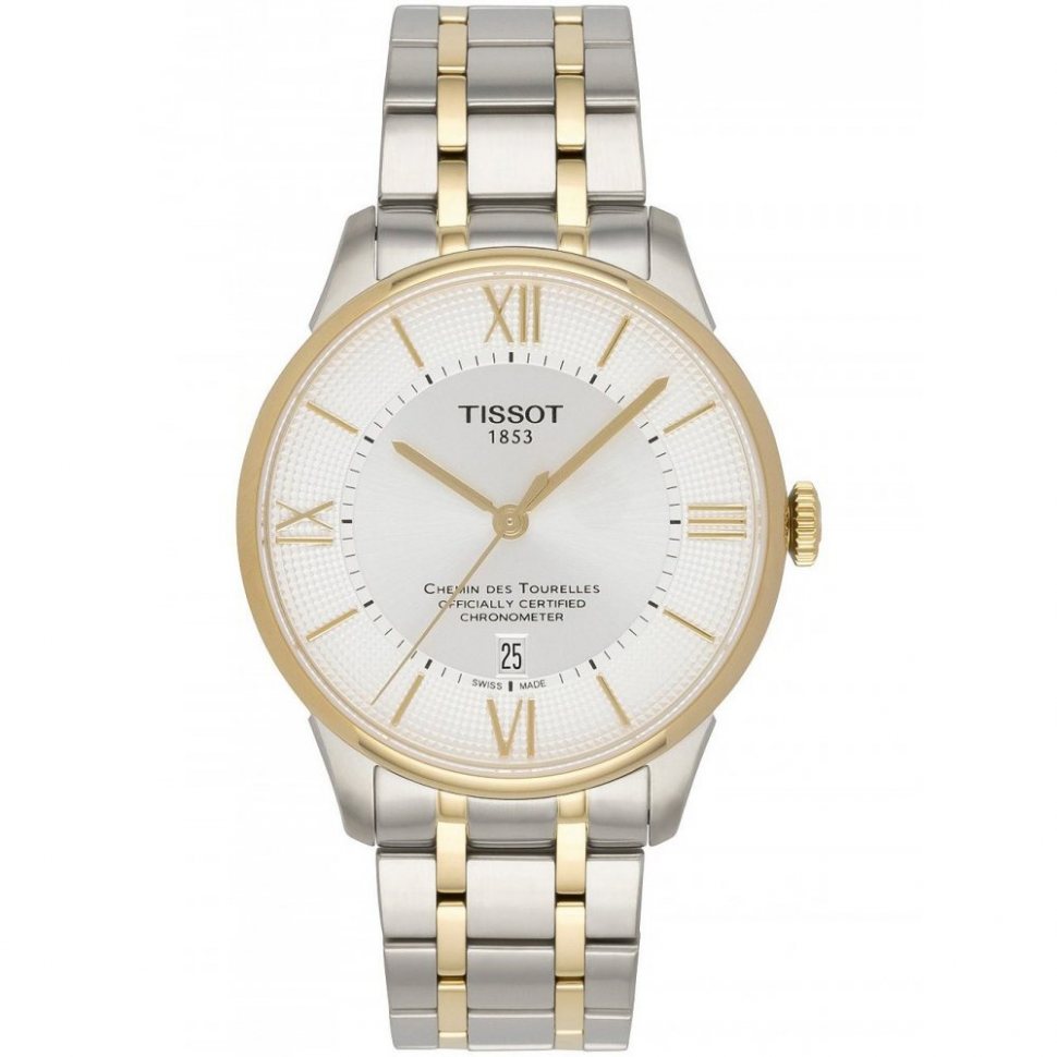 Tissot T099.408.22.038.00 Chemin Des Tourelles Powermatic Chronograph Mens Watch