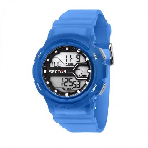 Sector R3251547002 EX-39 Digital Watch Mens Watch 44mm 10ATM