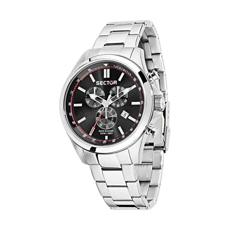Sector R3273690008 Serie 180 Chronograph Mens Watch 45mm 10ATM